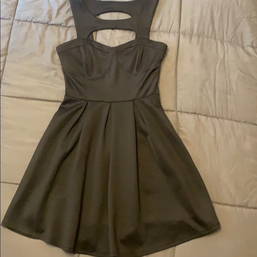 Black cocktail dress